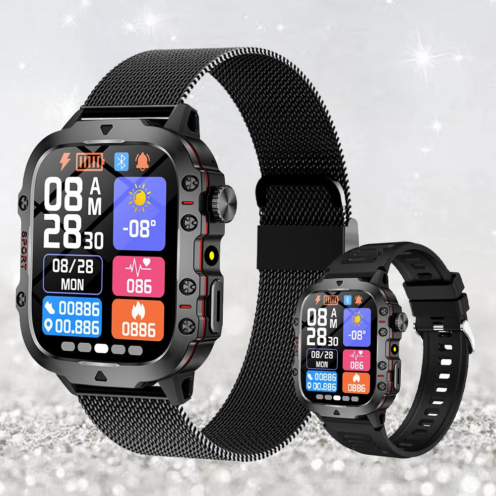 Smart Sports Outdoor Smartwatch Fitness Tracker H19 Heart Rate Step Sleep Bluetooth Call for iOS